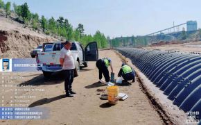 第四工程公司施工曼赖至圣圆煤化工基地汇能区道路项目第二标